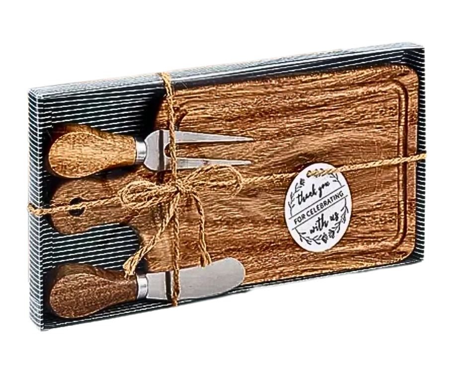 CUSTOM CHARCUTERIE BOARD SET (WITH ENGRAVING)
