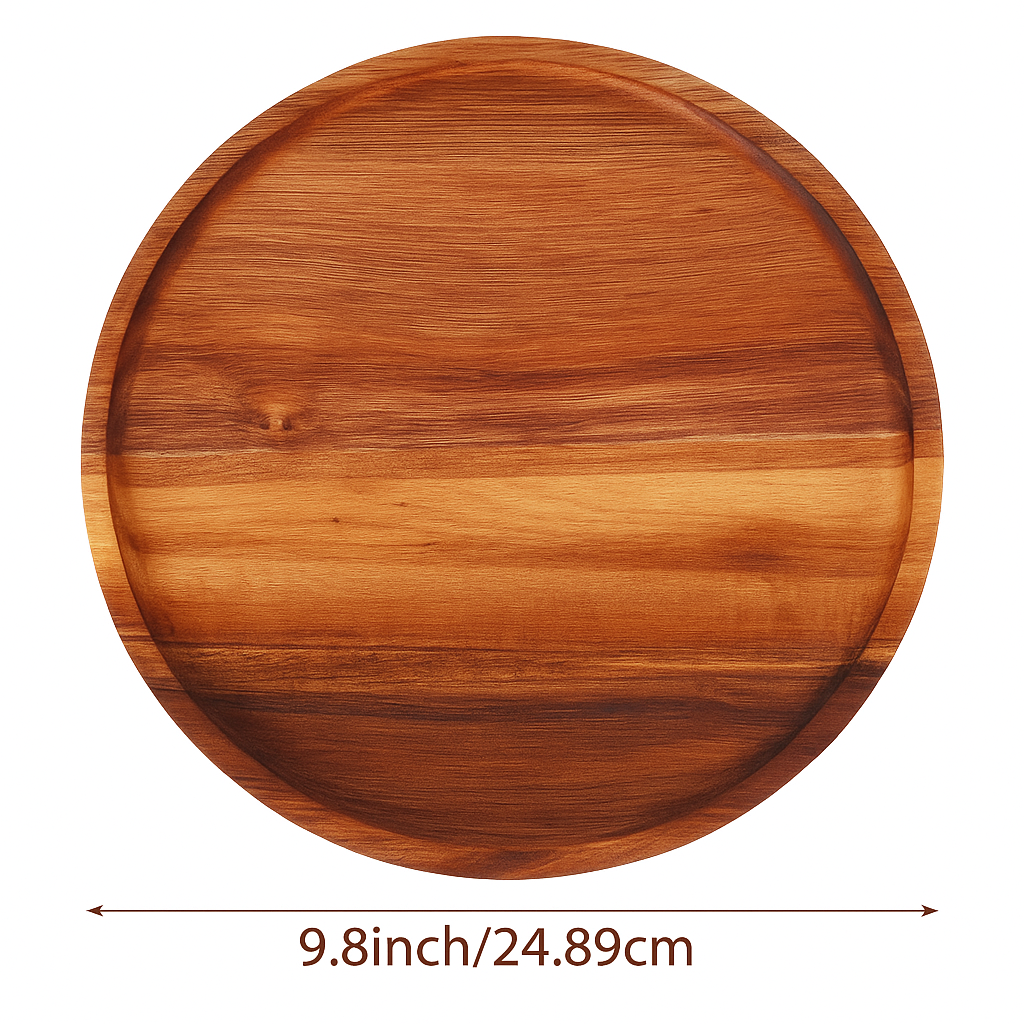 CIRCLE CUTTING BOARD (WITH LASER ETCHING)