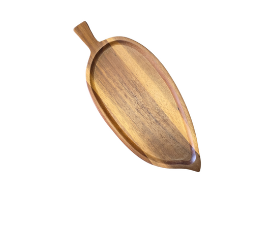 LEAF CUTTING BOARD WITH ETCHING