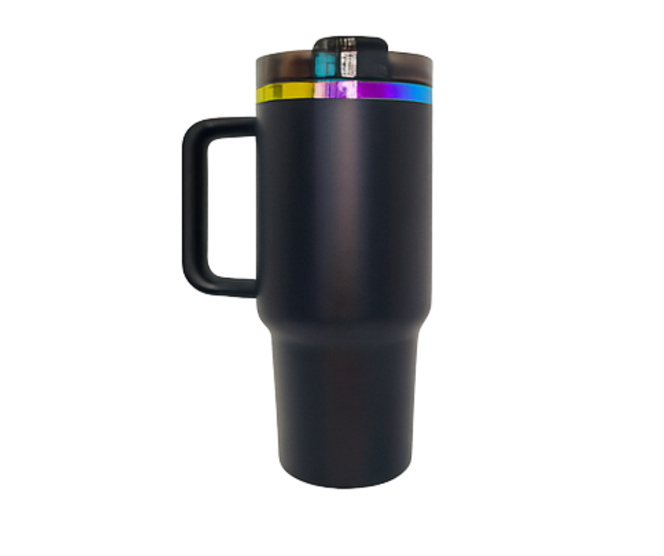 40oz BLACK (WITH LASER ETCHING)