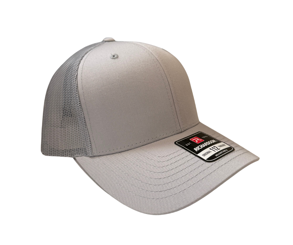 GREY HAT (WITH LASER ETCHED PATCH)