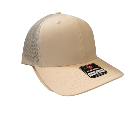 WHITE HAT (WITH LASER ETCHED PATCH)