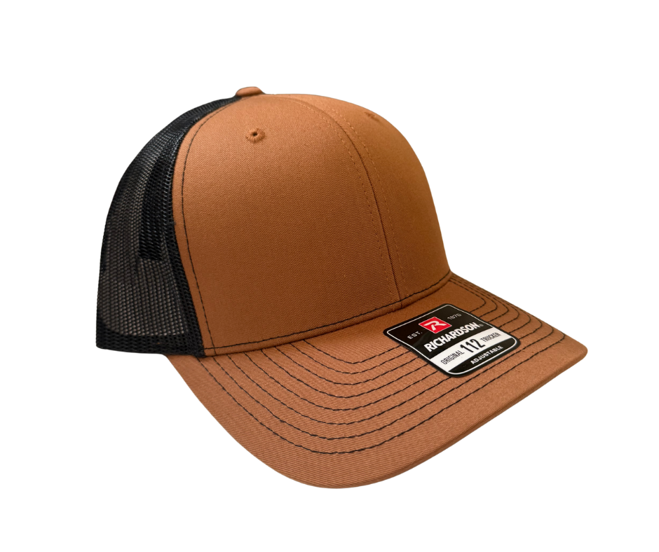 BROWN & BLACK HAT (WITH LASER ETCHED PATCH)