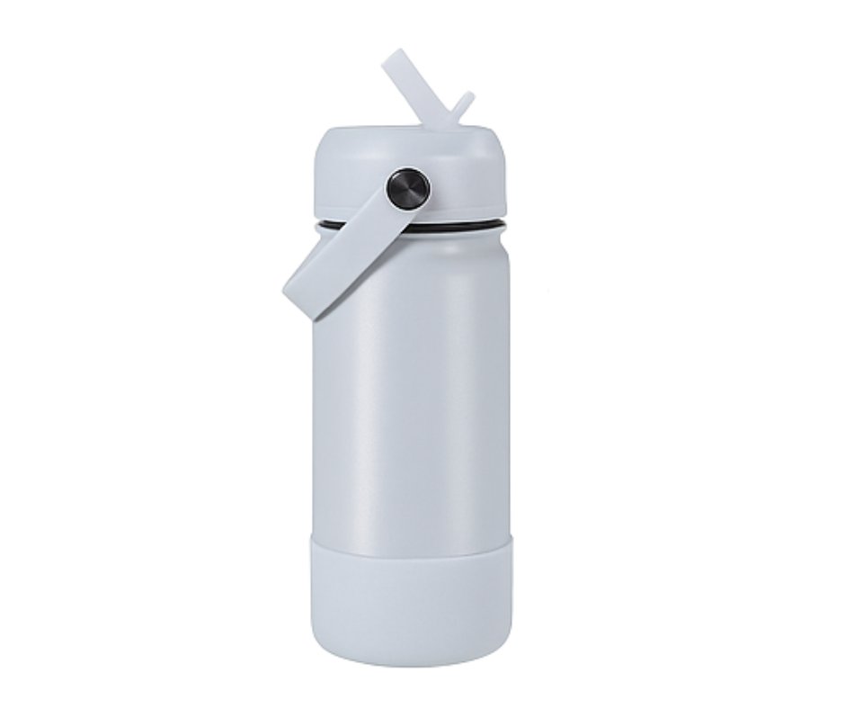 18oz GREY STAINLESS STEEL LEAK PROOF ( WITH LASER ETCHING)