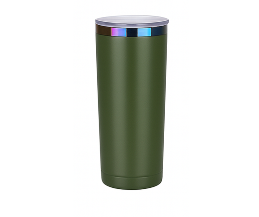 20oz GREEN TUMBLER ( WITH LASER ETCHING)