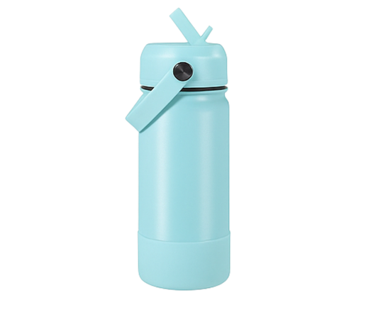 18oz LIGHT BLUE STAINLESS STEEL LEAK PROOF (WITH LASER ETCHING)
