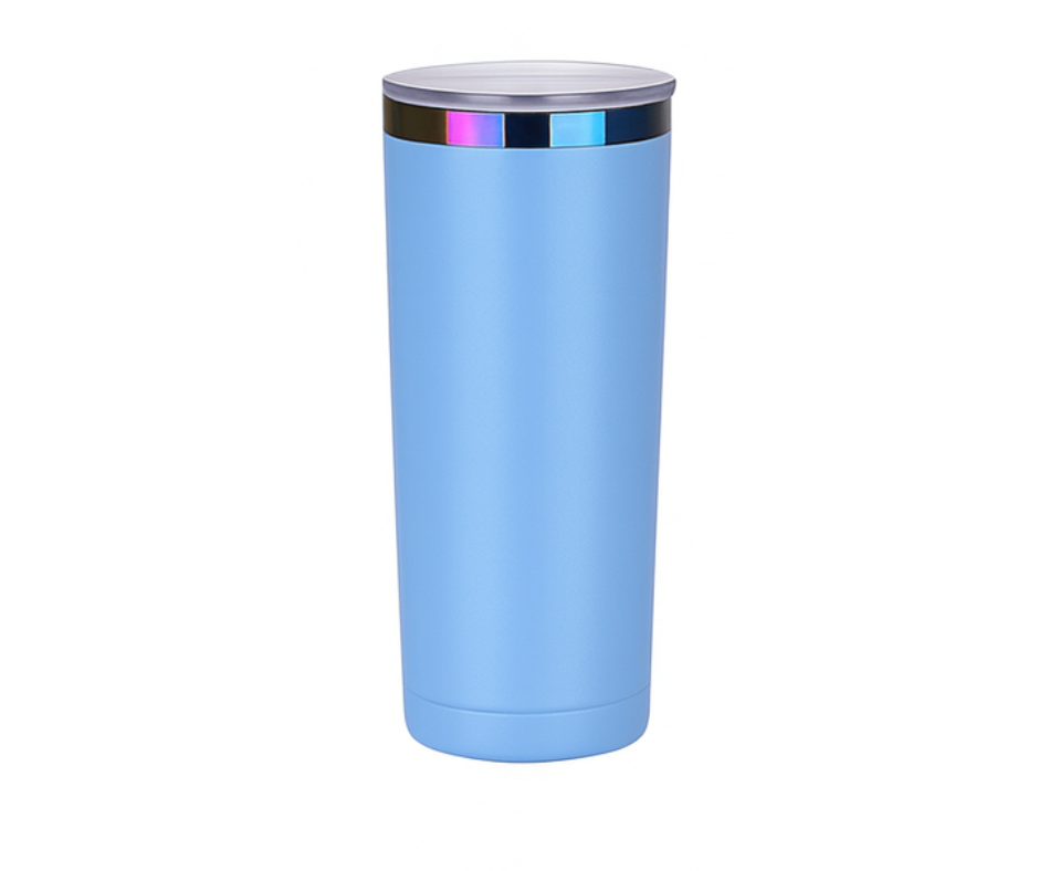20oz LIGHT BLUE TUMBLER (WITH LASER ETCHING)
