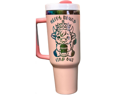 PEACH HEFFA ROUND FIND OUT 40OZ